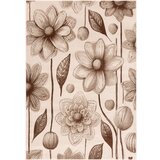 FD Bež dječji tepih 160x230 cm Daisies Dark Beige – Cijene