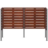  Ekran za kante za smeće 167 x 85 x 113 cm Otporni čelik Rđa | shoptok.hr