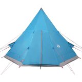 Šator za kampiranje za 4 osobe plavi 367x367x259 cm taft 185T | shoptok.hr