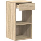 vidaXL Nočne omarice s predalom 2 kosa sonoma hrast 35x34x66,5 cm | Shoptok.si