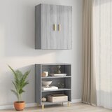 Viseći zidni ormarić boja sivog hrasta sonome 69,5 x 34 x 90 cm | shoptok.hr