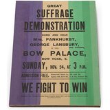 Customworks España čestitka - suffragettes, great suffrage demonstration Cene
