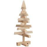  Božićna drvca KOTKA 60 cm Masivna borovina Prirodna | shoptok.hr