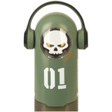 Rebel Skull - masturbator s potiskom i vibracijom (zeleni) Slike