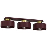  plafonsko svetlo marti 3xE27/15W/230V 68x20,5 cm bordo/zlatna | Eponuda.com