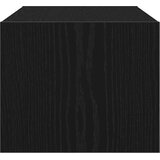 vidaXL TV omarica 2 kosa črna hrast 60x31x25,5 cm inženirski les | Shoptok.si