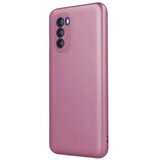 Onasi Silikonski ovitek Metalik za Xiaomi Redmi Note 11 4G / Redmi Note 11s 4G - roza | Shoptok.si