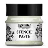 pasta za šablone biserna stencil paste pentart 50ml