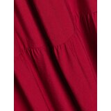 Sinsay Lepršava midi haljina s halter izrezom s viskozom | shoptok.hr