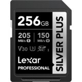 Lexar 256 GB SDXC Professional SILVER Plus 1066x UHS-I/U3/A2/4K R205/W150 (V30) | Eponuda.ba