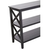 Premier Housewares Crni regal od masivnog bora 120x81x40 cm Heritage – | shoptok.hr