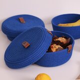 Wallity set 3 korpe za odlaganje Plavi | ePonuda.com
