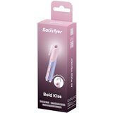 SATISFYER AIR PULSE SATISFYER - BOLD KISS WAVE CLITORIS STIMULATOR PINK / VIOLET | Shoptok.si