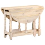  Blagovaonski stol okrugli 110 x 76 cm od masivnog drva manga | shoptok.hr