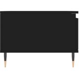  Stolić za kavu crni 90 x 50 x 36,5 cm od konstruiranog drva | shoptok.hr