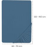 Roba Napenjalna bombažna otroška rjuha za otroško posteljico 70x140 cm Seashells – | Shoptok.si