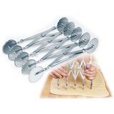 Eva Raztegljiva kolesa za rezanje testenin - 10 koles (5+5) / inox, (20454530) | Shoptok.si