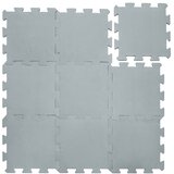 Zopa puzzle podloga od pjene 30 × 30 cm (9 kom) Light Grey | shoptok.hr