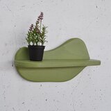 Hanah home Meh224 Light Green Decorative Wooden Wall Shelf | ePonuda.com