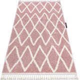 RugsX Preproge Preproga BERBER BENI roza Čopki berbery Maroški 180x270 cm Rožnata | Shoptok.si