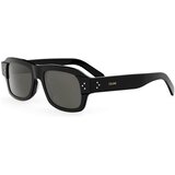 Celine 3 DOTS HD Black Rectangular Sunglasses - ONE SIZE (53) Cijene