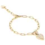 Guess Zapestnica JUBB03 250JW YELLOW GOLD