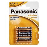 Panasonic baterija Alkalne LR 03 AAA 4 kom. Cene