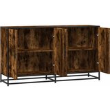  Komoda dimljeni hrast 134x35x76 cm konstruirano drvo | shoptok.hr