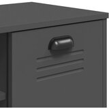  Klupa za cipele VIKEN antracit siva 106 x 35 x 45 cm drvena | shoptok.hr
