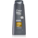 Dove men + care thickening šampon za krepitev redkih las 400 ml za moške Cene