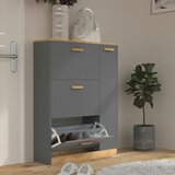 MID.YOU OMARA ZA ČEVLJE antracit, medeni hrast | Shoptok.si