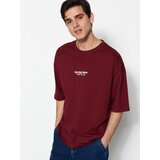 Trendyol Muška majica TMNSS23TS00099, Bordo | Eponuda.com