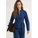 TRENDYOLMILLA Ženska košulja Twoaw26Go00067, tamnoplava | Eponuda.com