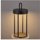  LED prigušiva spoljašnja punjiva dodirna stona lampa GENTLE LED/1,5W/3,7V 3000 mAh IP44 crna u