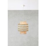 Markslöjd Viseča svetilka v naravni barvi s tekstilnim senčilom/s senčilom iz jute ø 45 cm Ano – | Shoptok.si