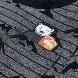  Dječja topla majica modra prošarana 140 | shoptok.hr