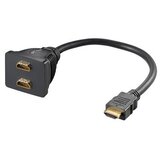 Goobay HDMI razdjelnik 1x na 2x HDMI 10cm | Eponuda.ba