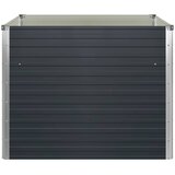  Povišena vrtna gredica antracit 100x100x77 cm pocinčani čelik | Eponuda.com