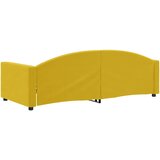  Dnevni krevet žuti 90 x 200 cm baršunasti | shoptok.hr