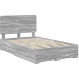  Konstrukcija postelje Siva Sonoma 120 x 200 cm Konstruiran les, (5000102117) | Shoptok.si
