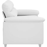  Dvosjed Kauč Bijeli 160x81x84 cm Implicitna koža | shoptok.hr