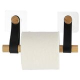 Tendance držač toalet papira samolepljivi 11,5X20X2.5CM bambus crna 91043103 | ePonuda.com