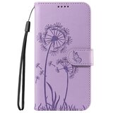 SUNSKY Eleganten ovitek etui za Samsung A36 / A37 / A56, Regrat, Vijoličen | Shoptok.si