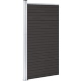PANEL za ogradu WPC 95 x 186 cm crni | Eponuda.com