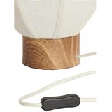 Light & Living Kremno bela kovinska namizna svetilka s tekstilnim senčilom (višina 23,5 cm) Kyzo – | Shoptok.si
