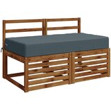  Jastuk za sjedalo SOEST 100% poliester Plava 120 x 60 x 15 cm Slike