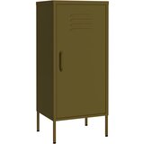 Furnova Omara za shranjevanje olivno zelena 42,5x35x101,5 cm jeklo, (21956025) | Shoptok.si