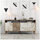 Hanah home Milan 160 Komoda, Bijelo-Braon | Eponuda.ba