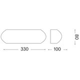 Ideal Lux - Spoljna zidna svetiljka GIOVE 1xE27/60W/230V IP54 antracit | Eponuda.com