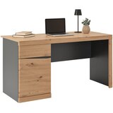Modern Living Pisalna Miza Turino, Barva Hrasta, Antracit Cene